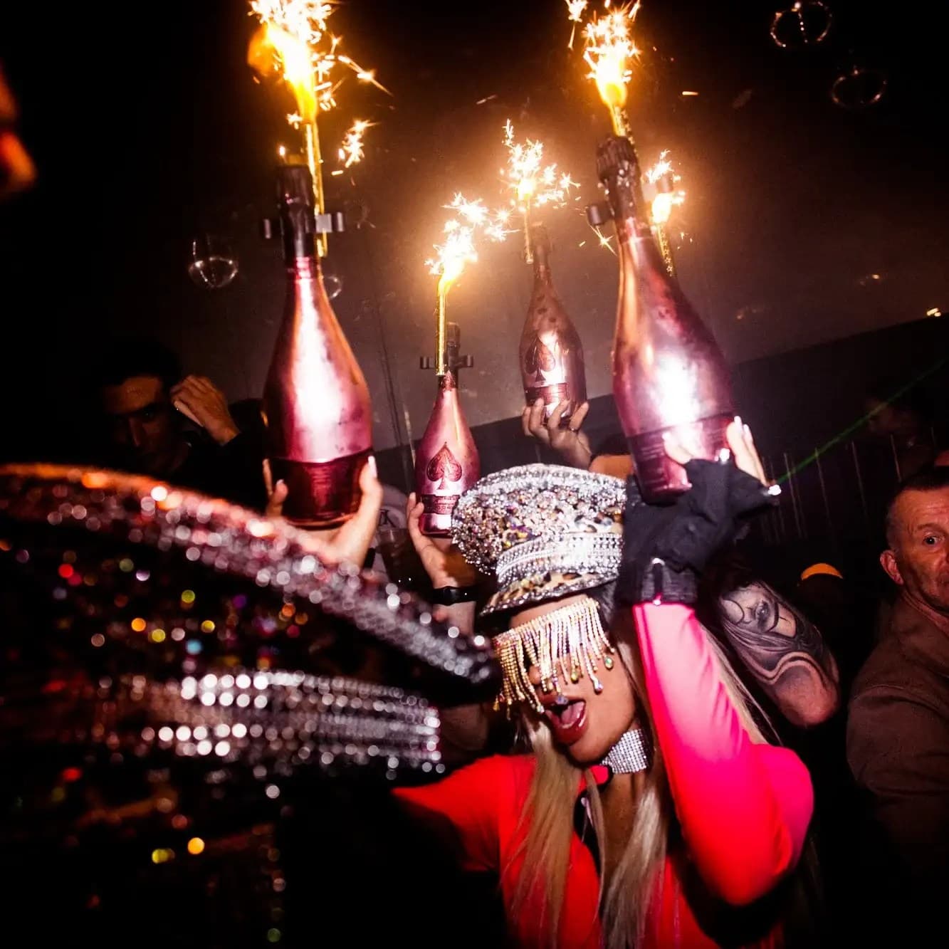 VIP table bookings at London nightclubs